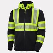 Helly Hansen Workwear Mens ICU Zip Hoodie - Yellow/Ebony: L