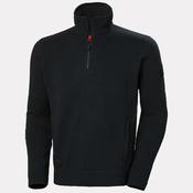 Helly Hansen Workwear Mens Kensington Halfzip Knit Fleece - Black image