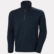 Helly Hansen Workwear Mens Kensington Halfzip Knit Fleece - Navy: L image