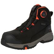 Helly Hansen Workwear Mens Manchester LTR MID BOA S7S HT Safety Boot - Black/Grey: 43EU