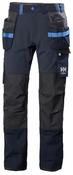 Helly Hansen Workwear Mens Oxford 4X Construction Pant - Navy/Ebony: C46 / 29-30 W / 31 Leg