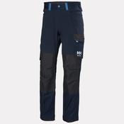 Helly Hansen Workwear Mens Oxford 4X HH Connect Trousers - Navy/Ebony: C50 / 32-33 W / 32 Leg
