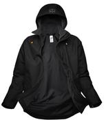 Helly Hansen Workwear Mens Oxford Waterproof Shell Jacket - Black image