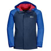 Jack Wolfskin Kids Tucan Waterproof Jacket - Dark Indigo: EU 128 / Age 7-8 image