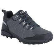 Jack Wolfskin Mens Refugio Texapore Low Shoe - Grey / Black: EU 42.5 | UK 8.5 image