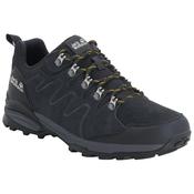Jack Wolfskin Mens Refugio Texapore Low Walking Shoe - Phantom / Burly Yellow XT: EU 40.5 | UK 7