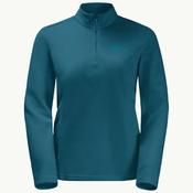 Jack Wolfskin Womens Taunus Hz Fleece - Blue Coral
