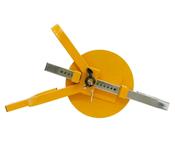 Leisurewize Full Face Wheel Clamp 8-10" for Trailers image