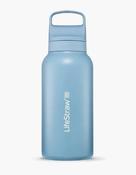 LifeStraw Go 2.0 Series Stainless Steel Water Filter Bottle 1L - Icelandic Blue image