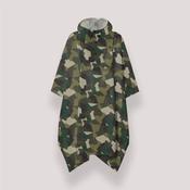 Mac in a Sac Origin 2 Packable Waterproof Poncho: Green Camo