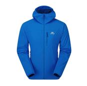 Mountain Equipment Mens Aerotherm Hooded Jacket - Atlantic Blue: M image
