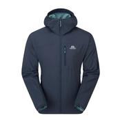Mountain Equipment Mens Aerotherm Hooded Jacket - Blue Nights: L