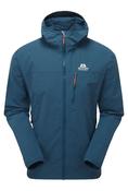 Mountain Equipment Mens Echo Hooded Jacket - Majolica Blue: XL image