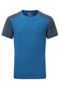 Mountain Equipment Mens Headpoint Block Tee - Mykonos/Majolica