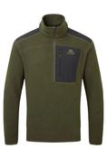Mountain Equipment Mens Highpile Zip T - Buckthorn/Black: L