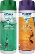 Nikwax Tech Wash / TX Direct Wash Twin Pack (300ml)