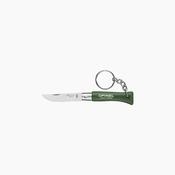 Opinel Keychain N°04 Stainless Steel Knife - Various Colours: Khaki