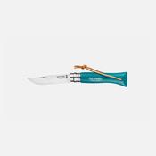 Opinel N°06 Bushwhacker Stainless Steel Knife (Various Colours): Turquoise