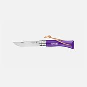Opinel N°07 Bushwhacker Stainless Steel Knife (Various Colours): Violet