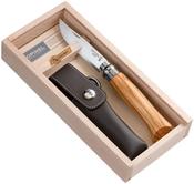 Opinel N°08 Wooden Gift Box - Olive Wood