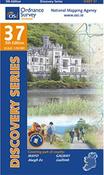 OSI Discovery Series 37 Laminated Map of County Mayo and Galway