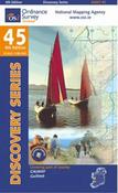 OSI Discovery Series 45 Laminated Map of Galway