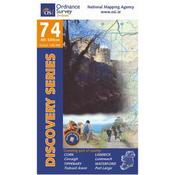 OSI Discovery Series 74 Map of Cork, Limerick, Tipp and Waterford