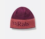 Rab Logo Band Beanie - Mulberry/Hibiscus
