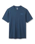 Rab Mens Force Tee - Tempest Blue