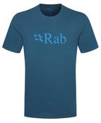 Rab Mens Stance Logo Tee - Tempest Blue: S