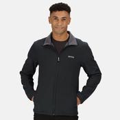 Regatta Mens Cera V Softshell Jacket - Black: L image