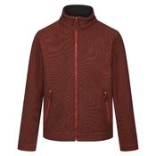 Regatta Mens Garrian II Fleece Jacket - Burnt Henna (Black) image