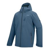 Regatta Mens Oklarna Waterproof Jacket - China Blue: 3XL image