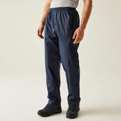 Regatta Mens Pack It Waterproof Overtrousers - Navy: S