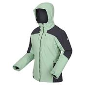 Regatta Womens Highton Stretch III Waterproof Jacket - Quiet Green/Seal Grey: 10 image