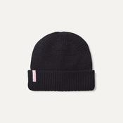 Sealskinz Harleston Waterproof Merino Wool Multi Rib Roll Cuff Beanie Hat - Navy: L/XL