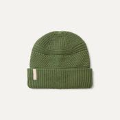 Sealskinz Harleston Waterproof Merino Wool Multi Rib Roll Cuff Beanie Hat - Olive: L/XL