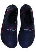 Sola Active Sole - Black/Burgundy: 8-9UK