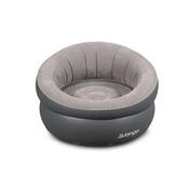 Vango Inflatable Donut Flocked Chair - Dark Grey