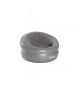 Vango Inflatable Donut Flocked Chair - Nocturne Grey image