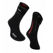 Zone3 Heat-Tech Swim Socks - Black: M