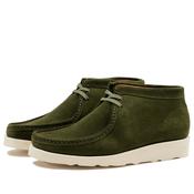 P405 Padmore &amp;amp; Barnes Original Boot - Kelp Suede With Vibram Morflex Sole image