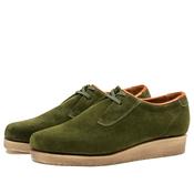 P500 Padmore &amp;amp; Barnes Original Sports Shoe - Kelp Suede image