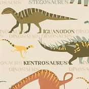 AS Creation - Neutral Dinosaur Wallpaper image