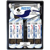 Resto 9 Inch Ultra Stripe Paint Roller Trade Kit (8 Piece)