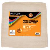 Petersons Profile Cotton Faced Plastic Dust Sheet 10ft x 8ft (3m x 2.4m)