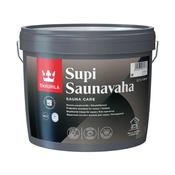 Tikkurila Supi Saunavaha – 2.7L Black Sauna Wood Wax Treatment
