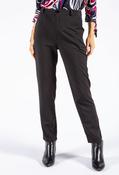 Zapara Smart Trousers in Black | Pamela Scott, Black / 18 image