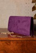 Envelope Clutch Bag, Purple / F/S