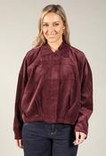 Vicourdie Corduroy Jacket, Burgundy / 36